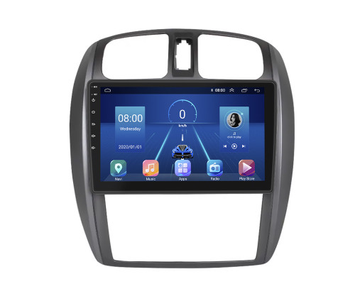 Штатная магнитола Lesko для Mazda 323  2003-2008 экран 9" 4/32Gb 4G Wi-Fi GPS Top