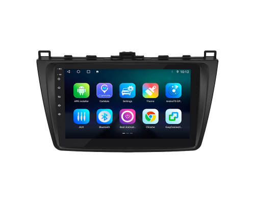 Штатная магнитола Lesko для Mazda 6 II (GH) 2007-2009 экран 9" 4/32Gb 4G Wi-Fi GPS Top