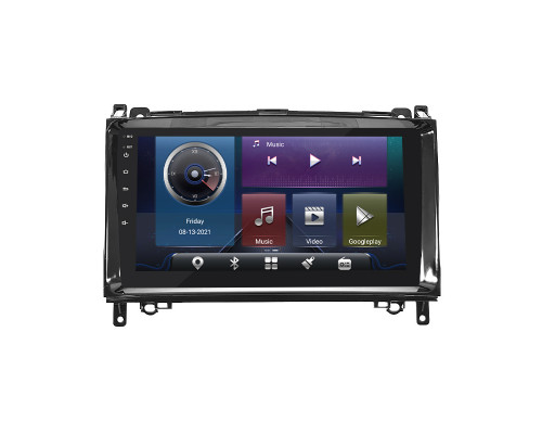 Штатная магнитола Lesko для Mercedes-Benz A-Класс II (W169) 2004-2008 экран 9" 4/32Gb 4G Wi-Fi GPS Top