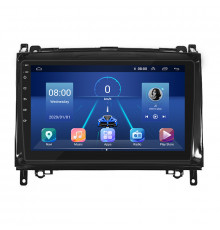 Штатная магнитола Lesko для Mercedes-Benz B-Класс I (W245) Рестайлинг 2008-2011 экран 9" 4/32Gb 4G Wi-Fi GPS Top