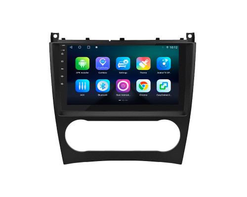 Штатная магнитола Lesko для Mercedes-Benz G-Класс II (W463) Рестайлинг 1 2006-2008 экран 9" 4/32Gb 4G Wi-Fi GPS Top