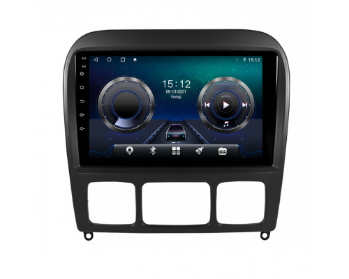 Штатная магнитола Lesko для Mercedes-Benz S-Класс IV (W220) 1998-2005 экран 9" 4/32Gb 4G Wi-Fi GPS Top