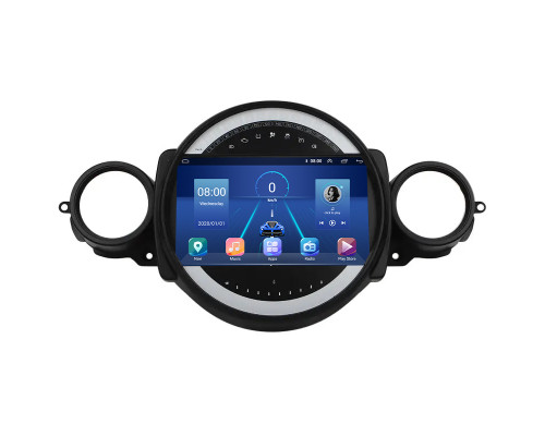 Штатная магнитола Lesko для MINI Hatch II (R56) 2006-2010 экран 9" 4/32Gb 4G Wi-Fi GPS Top