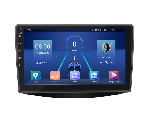 Штатная магнитола Lesko для Mitsubishi Grandis Auto A/C 2003-2011 экран 9" 2/32Gb 4G Wi-Fi GPS Top