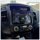Штатная магнитола Lesko для Mitsubishi Pajero IV 2006-2011 экран 9" 4/32Gb 4G Wi-Fi GPS Top