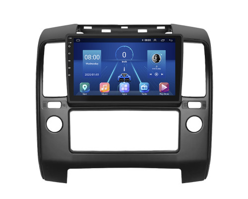 Штатная магнитола Lesko для Nissan Pathfinder III 2004-2010 экран 9" 4/32Gb 4G Wi-Fi GPS Top