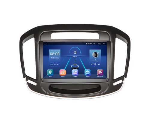 Штатная магнитола Lesko для Opel Insignia I Рестайлинг 2013-2017 экран 9" 4/32Gb 4G Wi-Fi GPS Top