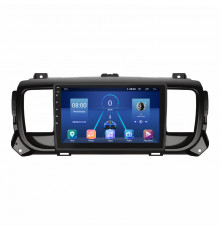 Штатная магнитола Lesko для Opel Vivaro C 2019-н.в. экран 9" 4/32Gb 4G Wi-Fi GPS Top