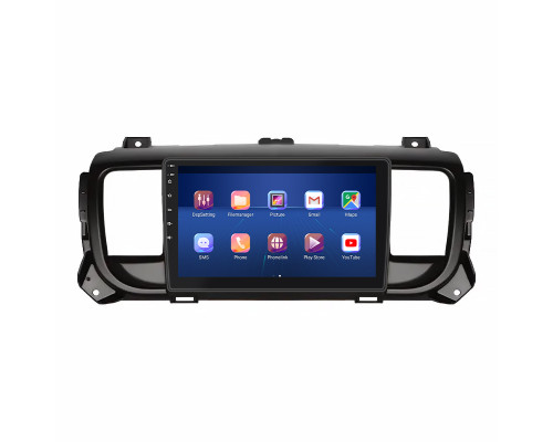 Штатная магнитола Lesko для Opel Vivaro C 2019-н.в. экран 9" 4/32Gb 4G Wi-Fi GPS Top