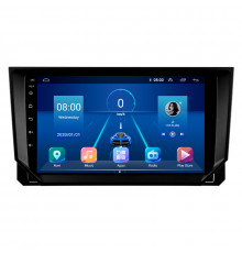 Штатная магнитола Lesko для SEAT Ibiza IV Рестайлинг 2 2015-2017 экран 9" 4/32Gb 4G Wi-Fi GPS Top