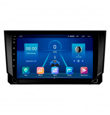 Штатная магнитола Lesko для SEAT Ibiza V 2017-2021 экран 9" 4/32Gb 4G Wi-Fi GPS Top