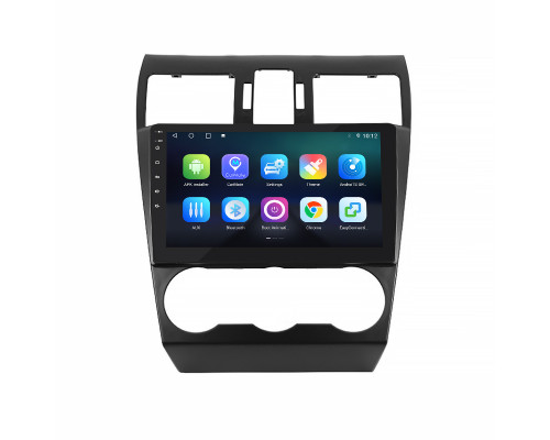 Штатная магнитола Lesko для Subaru Forester IV Рестайлинг 2 2016-2018 экран 9" 4/32Gb 4G Wi-Fi GPS Top