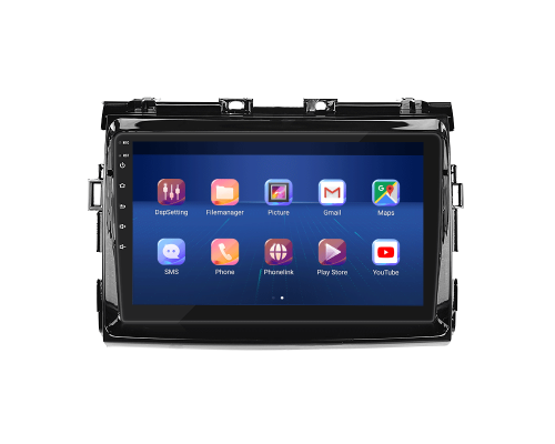 Штатная магнитола Lesko для Toyota Estima III Рестайлинг 2008-2012 экран 9" 4/32Gb 4G Wi-Fi GPS Top