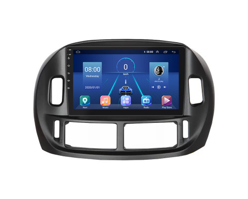 Штатная магнитола Lesko для Toyota Previa II (XR30, XR40) 2000-2006 экран 9" 4/32Gb 4G Wi-Fi GPS Top