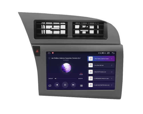 Штатная магнитола Lesko для Audi S6 III (C6) Рестайлинг 2008-2011 экран 9" 2/32Gb 4G Wi-Fi GPS Top