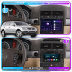 Штатная магнитола Lesko для Volkswagen Touareg I 2002-2007 экран 9" 4/32Gb 4G Wi-Fi GPS Top