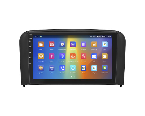 Штатная магнитола Lesko для Volvo S80 I 1998-2003 экран 9" 4/32Gb 4G Wi-Fi GPS Top