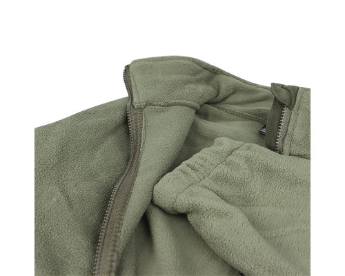 Тактическая кофта A162 теплая флисовая Green S