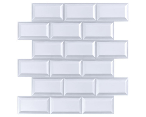 Декоративная ПВХ плитка на самоклейке 300х300х5мм Кирпич, цена за 1 шт. (СПП-501) SW-00000665