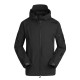 Тактическая куртка Soft Shell A001 Black S