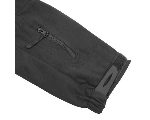 Тактическая куртка Soft Shell A001 Black S