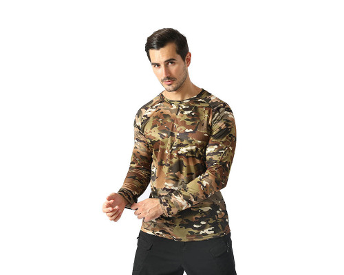 Тактический лонгслив с длинным рукавом A659 Camouflage CP L