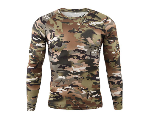 Тактический лонгслив с длинным рукавом A659 Camouflage CP S