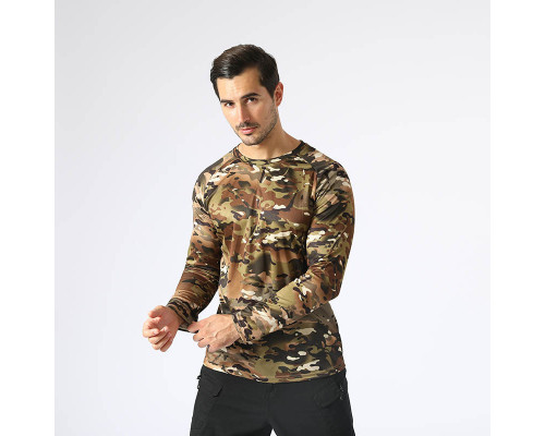 Тактический лонгслив с длинным рукавом A659 Camouflage CP S