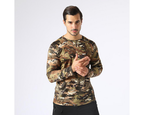 Тактический лонгслив с длинным рукавом A659 Camouflage CP XL