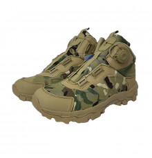 Ботинки тактические 661 автоматическая пряжка Camouflage CP 43