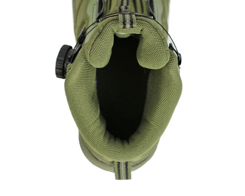 Ботинки тактические 661 автоматическая пряжка Green 40