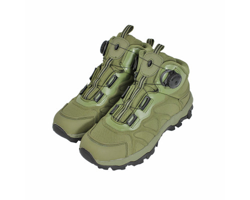 Ботинки тактические 661 автоматическая пряжка Green 44
