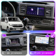 Штатная магнитола Lesko для Volkswagen Caravelle T6 с экраном 9", 4/32Gb, 4G, Wi-Fi и GPS