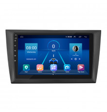 Штатная магнитола Lesko для Volkswagen Golf VI 2008-2012 экран 9" 4/32Gb 4G Wi-Fi GPS Top