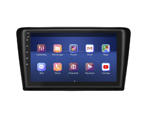 Штатная магнитола Lesko для Skoda Spaceback  2014-2019 экран 9" 4/32Gb 4G Wi-Fi GPS Top