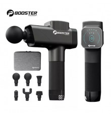 Антистрессовый перкуссионный массажер (пистолет) Booster M2-C с аккумулятором 2500 mAh, 12V, Type-C для терапии и снятия напряжения.