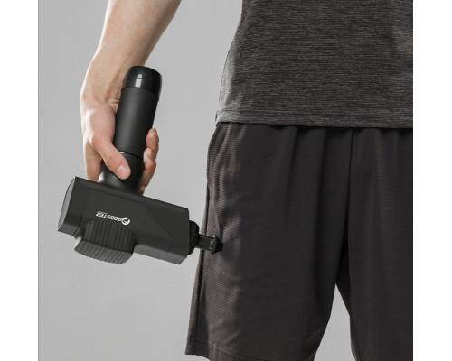 Антистрессовый перкуссионный массажер (пистолет) Booster M2-C с аккумулятором 2500 mAh, 12V, Type-C для терапии и снятия напряжения.