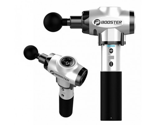 Профессиональный перкуссионный массажер для мышц Booster E (24V), ударный пистолет с металлическим корпусом