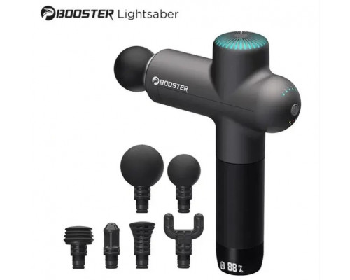 Профессиональный перкуссионный массажер Booster Lightsaber (24V) — Ударный массажер для тела