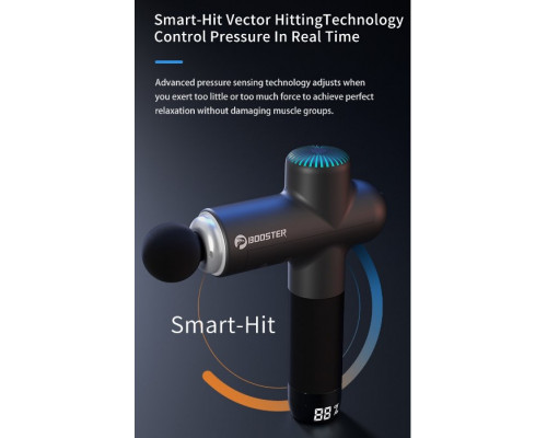 Профессиональный ударный массажер Booster Lightsaber (24V) для тела – эффективное устройство для восстановления и расслабления мышц.