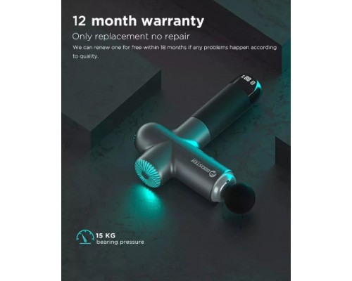 Профессиональный ударный массажер Booster Lightsaber (24V) для тела – эффективное устройство для восстановления и расслабления мышц.