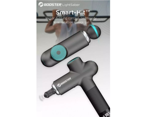 Профессиональный ударный массажер Booster Lightsaber (24V) для тела – эффективное устройство для восстановления и расслабления мышц.
