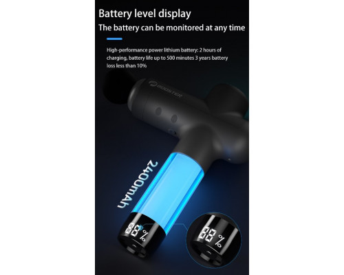 Профессиональный ударный массажер Booster Lightsaber (24V) для тела – эффективное устройство для восстановления и расслабления мышц.