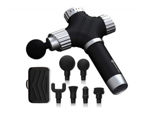 Перкуссионный массажный пистолет Booster A2 — ударный массажер для глубокого массажа и восстановления.