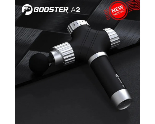 Перкуссионный массажный пистолет Booster A2 — ударный массажер для глубокого массажа и восстановления.