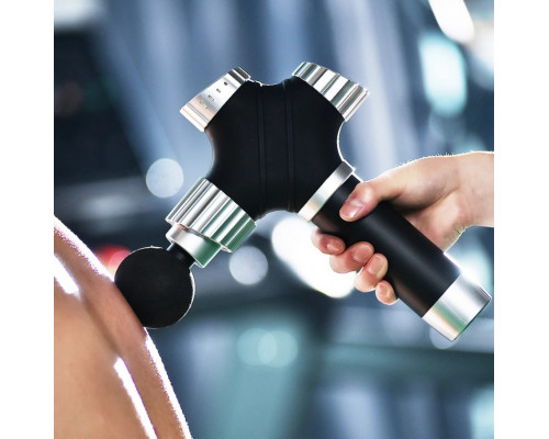 Перкуссионный массажный пистолет Booster A2 — ударный массажер для глубокого массажа и восстановления.