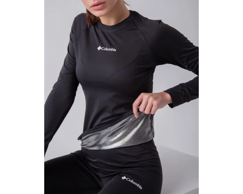 Женское зимнее термобелье Columbia OMNI-HEAT. Комплект термоодежды для спорта и холода, черное. Последний шанс – акция всего 2 дня.