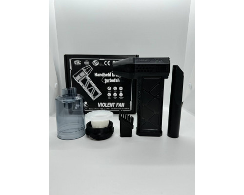 Акумуляторний ручний турбовентилятор-пилосос Fun Turbo 2 для видалення пилу з кейсом