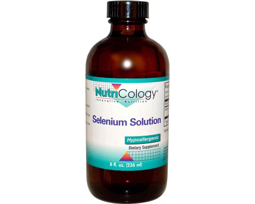 Селен (Selenium Solution), Nutricology, 263 мл.