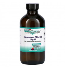 Магній хлорид, Magnesium Chloride, Nutricology, рідкий, 236 мл